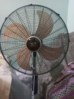 New pak pedestal fan