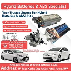 Hybrid battery and ABS | Toyota Prius | Aqua | Axio Hybrid battery