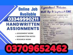 Online Jobs, Assignment Writing, Data Entry, Typing job, Part Time Job