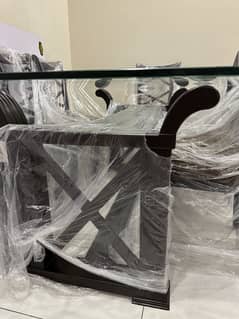 Dining table with 8 chairs
