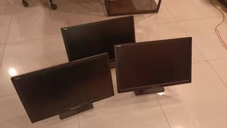 3 Computer Monitor Full HD 1080p Lenovo DPORT/VGA/USB