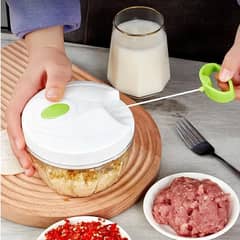 2-in-1 Veg Shredder & Meat Grinder