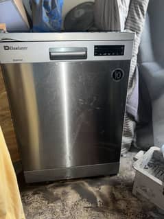 Dawlence dishwasher silver with papers
