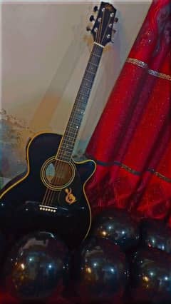 semi acoustic guitar