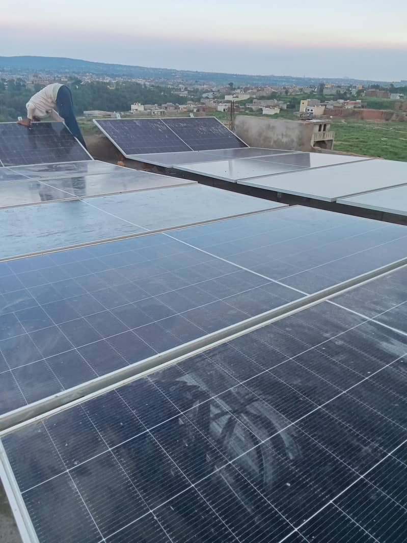 solar system installation 4