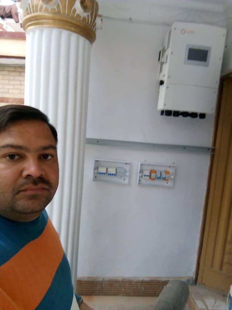 solar system installation 11