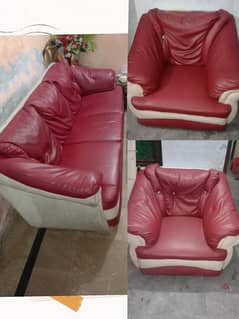 2 Single-seater and 1 Three-seater sofa set for sale