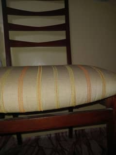 4 WOODEN CHAIRS for sale 