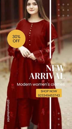 Unstitched Red Katan Silk 3pc Suit | Embroidered Gown Dress