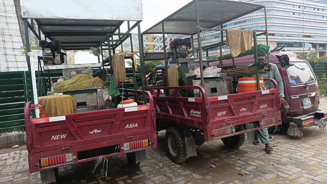 Super Asia loder model 2025 with sugarcan machine 3