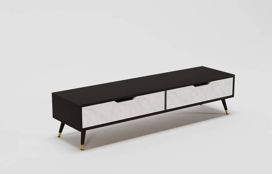 TV Console, TV Rack, LED Console, Media wall 16