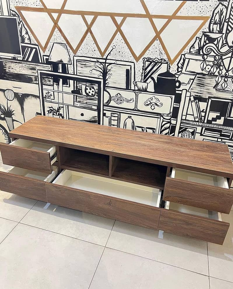 TV Console, TV Rack, LED Console, Media wall 8