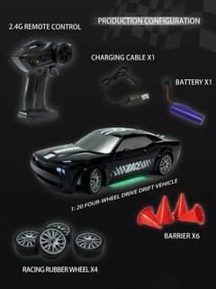 Rc Drifting Car 1:20 imported new Box Pack No Use