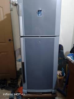 Dawlance freezer and new condition with steplizer and  chowki