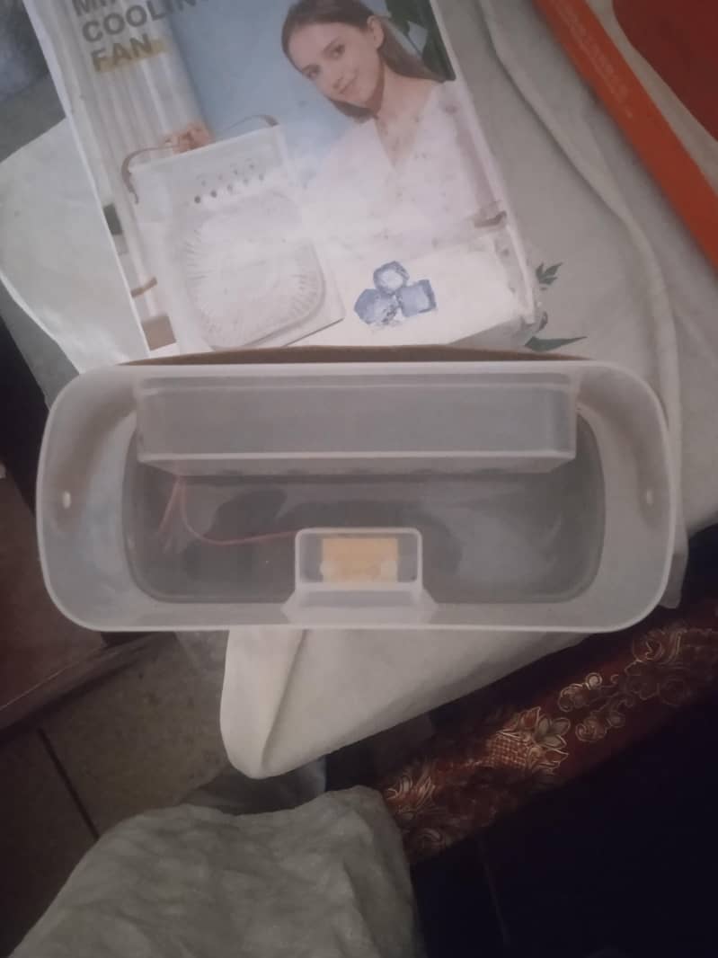 mini ac coller for sell in brand new condition with box 2