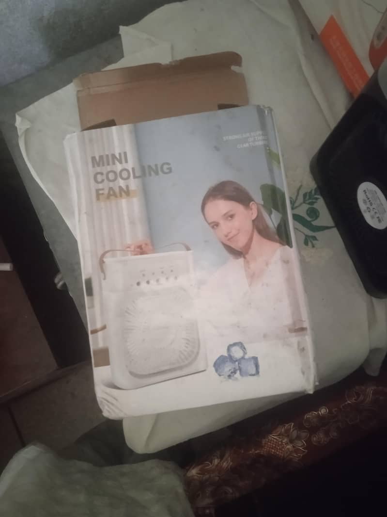 mini ac coller for sell in brand new condition with box 3