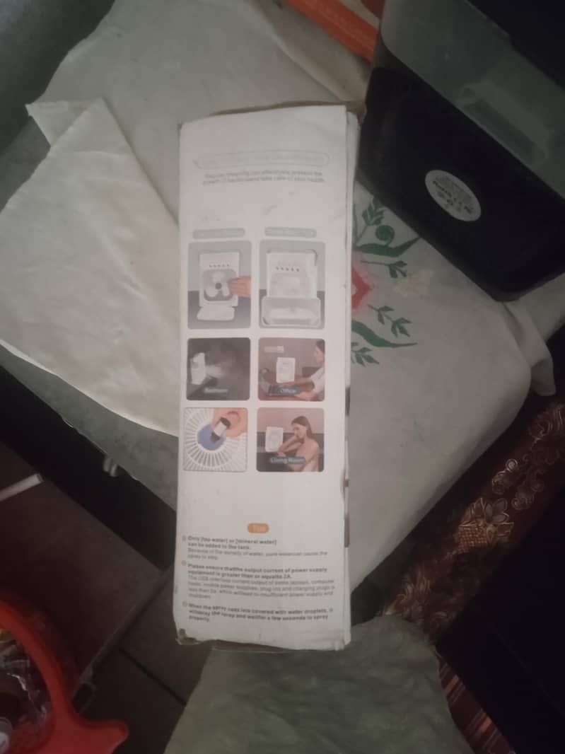 mini ac coller for sell in brand new condition with box 6