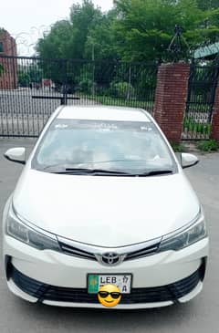 Toyota corolla xli 17A white  new shave