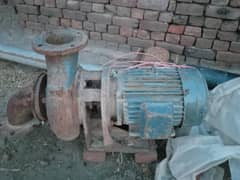 Motor 10 hp with pump mono bolock with water pipe