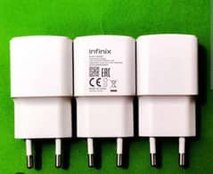 Fast charging Infinix adopter and C-type, android cables available