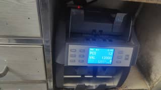 cash counting Machine Double Pocket
