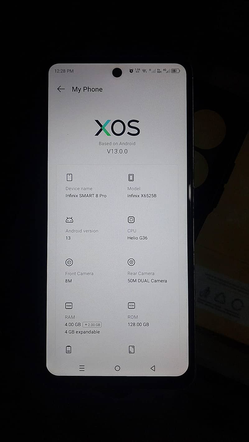 infinix smart 8 pro all okay with dabba charger 10 by 10 condition 1