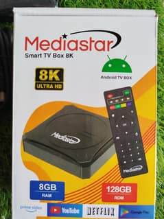 Media star 8K Ultra HD Android  Box Life Time IPTV