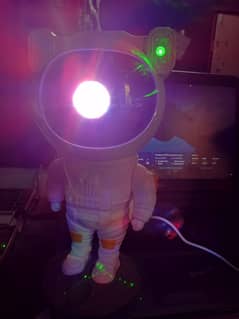 Star Projector Night Light, Timing Mode USB Astronaut Light Projector