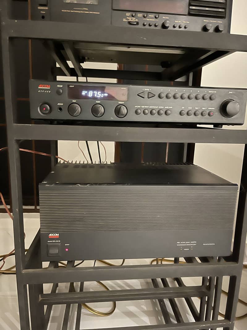 Klipsch forte two with adcom gfa555 3