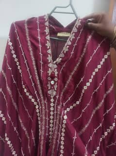 Lawn Embroidered kaftan