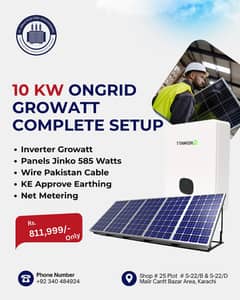 Solar System /10kw Complete Solar Installation /Solar panel washing