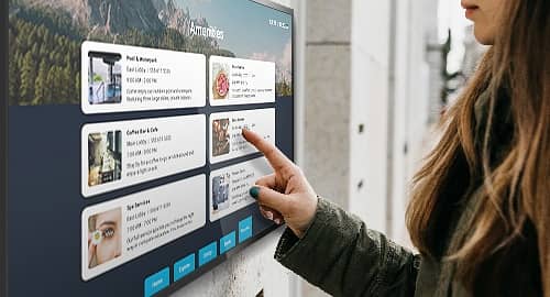 Digital Kiosk Standee-Interactive Screen-Logitech Video Camera-SMD LED 6