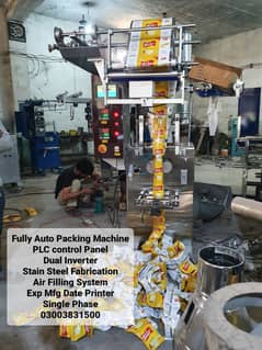Slanty Papad Chips Nimko Masala Tea Salt Rice Surf Packing Machines