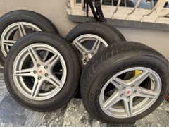 15 inch tyres and rims japanese