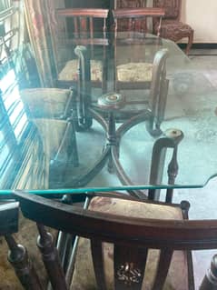 dining table 6 chairs style good quality price  available