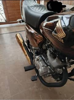HondaCG125GoldBlack