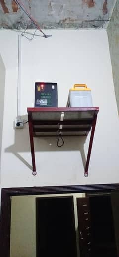 Desi UPS 1000 watt + Phonex UGS 190 ,21 plates battery+ Iron stand