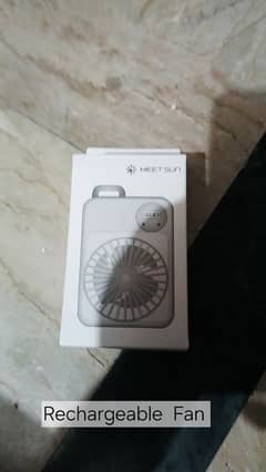 Rechargeable Fan
