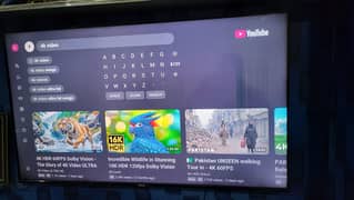 Haier 50 inches led android  box available plz add pr k msg kra