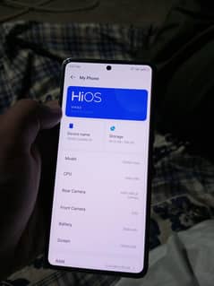 Tecno Camon 20 condition 10/10 box ha Sat only