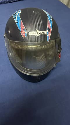 FIBRE HELMET IN GOOD CONDITION