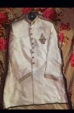 medium size one time used sherwani like a new