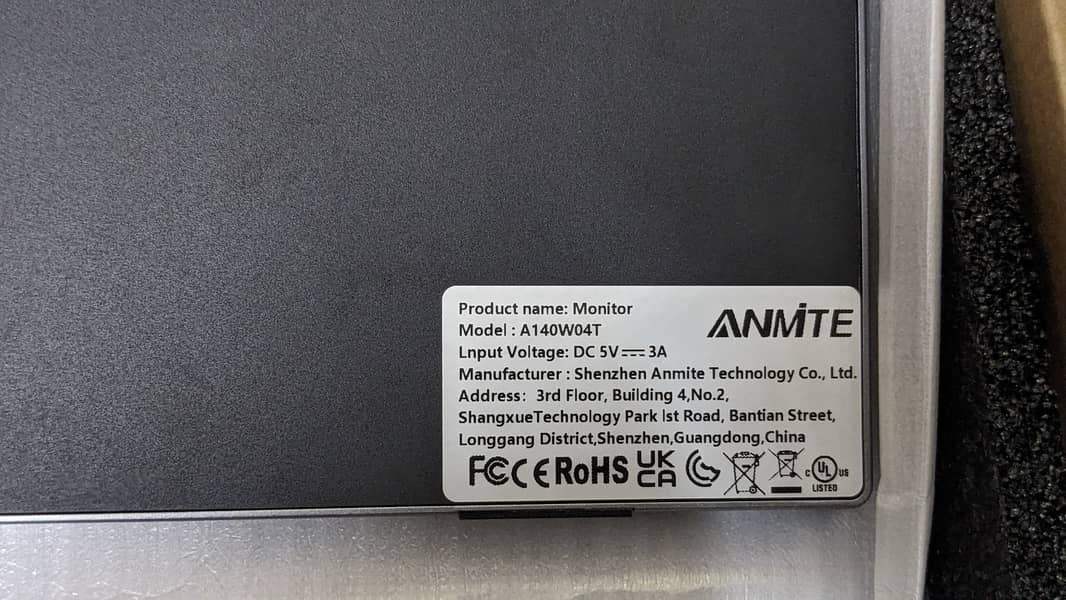 Anmite Touch Screen Portable Monitor 14” Touchscreen - True Colors 6