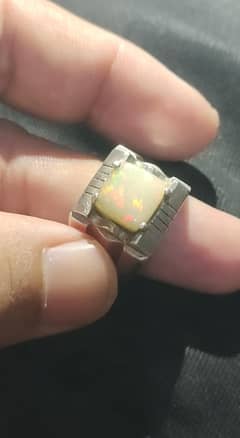 Australia opal Rings