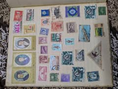 Old rare vintage stamps