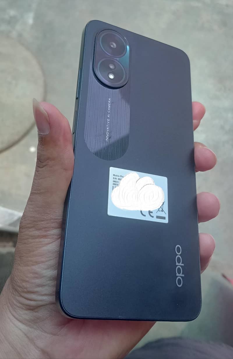 Mobile Oppo A38 with good condition available 4
