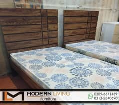 Beds 2 Single In Classic Design Best Quality Materials