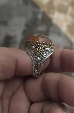 Feroza shajri & Zard  haqiq Ring