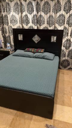 Queen Bed with Moltyfoam Mattress