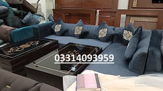 Corner sofa / sofa set / L shape sofa set